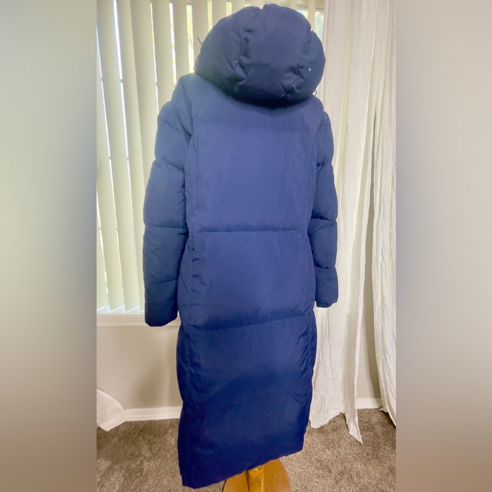 Kamik Women's Navy Goose Filled Puffer Jacket - Picture 3 of 13